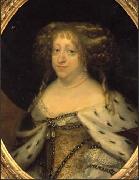 Queen Sophie Amalie painted in Abraham Wuchters